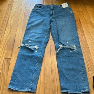 Abercrombie 90’s straight ultra high rise jeans size 31 / 12R